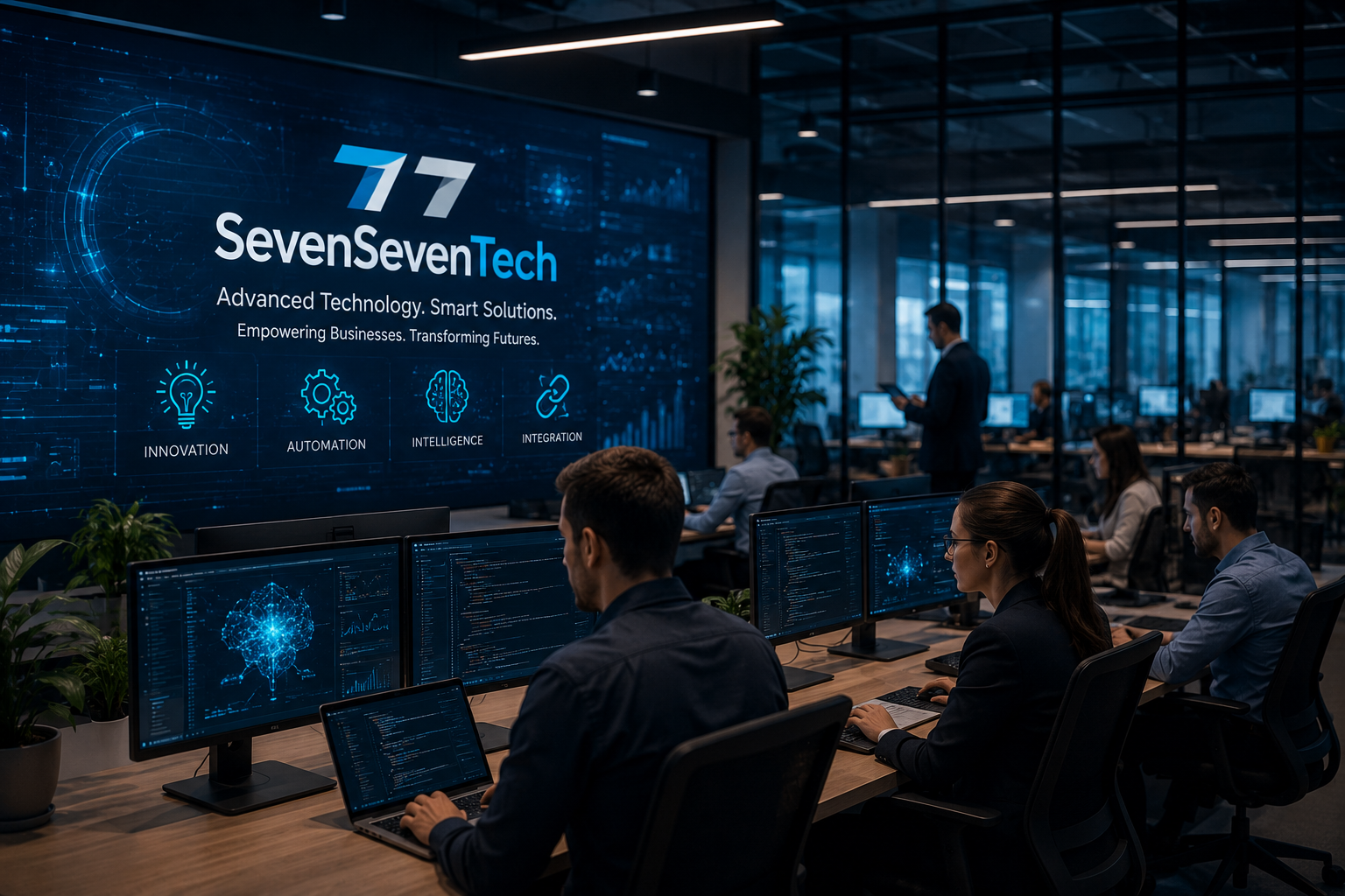 SevenSevenTech Solutions: Empowering Businesses Through Innovation and Technology